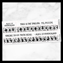 Load image into Gallery viewer, Alice / Mini Washi / Foiled