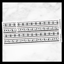 Load image into Gallery viewer, Sweater Pattern 1.0 / Mini Washi / Foiled