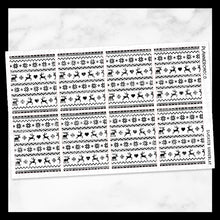 Load image into Gallery viewer, Sweater Pattern 1.0 / Underlay Box / Foiled