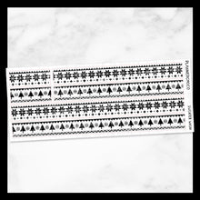 Load image into Gallery viewer, Sweater Pattern 2.0 / Mini Washi / Foiled