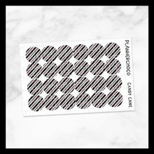 Load image into Gallery viewer, Candy Cane / Hole Reinforcement / Foiled