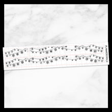 Load image into Gallery viewer, Snowflake / Garland Washi / Foiled