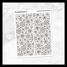 Load image into Gallery viewer, Snowflake / Pattern Header 3.0 / Foiled