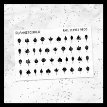 Load image into Gallery viewer, Fall Leaves / Solid Deco / Foiled