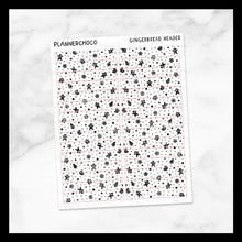 Load image into Gallery viewer, Gingerbread / Confetti Header / Foiled