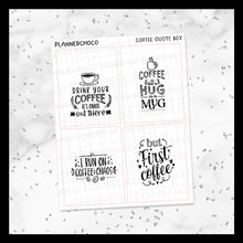Load image into Gallery viewer, Coffee / Quote Full Box 2.0 / Foiled