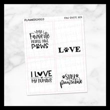 Load image into Gallery viewer, Paw / Quote Full Box / Foiled