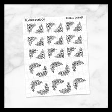 Load image into Gallery viewer, Floral / Corner 1.0 / Foiled