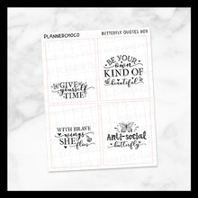 Load image into Gallery viewer, Butterfly / Quote Full Box 1.0 / Foiled