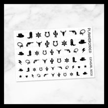 Load image into Gallery viewer, Western / Mini Deco / Foiled