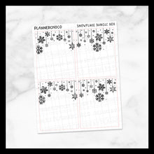 Load image into Gallery viewer, Snowflake / Dangle Full Box / Foiled