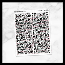 Load image into Gallery viewer, Clover / Pattern Header / Foiled