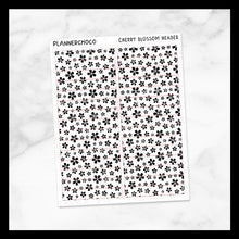 Load image into Gallery viewer, Cherry Blossom / Solid Pattern Header / Foiled