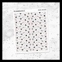 Load image into Gallery viewer, Books / Confetti Header / Foiled