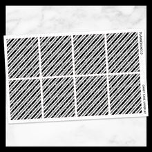 Load image into Gallery viewer, Candy Cane / Pattern Underlay Box / Foiled