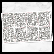 Load image into Gallery viewer, Mushroom / Pattern Underlay 2.0 / Foiled