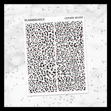 Load image into Gallery viewer, Leopard / Header / Foiled