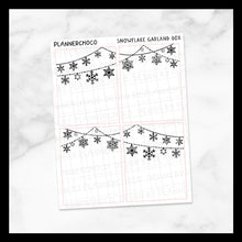Load image into Gallery viewer, Snowflake / Garland Full Box / Foiled