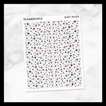 Load image into Gallery viewer, Heart V3 / Confetti Header / Foiled