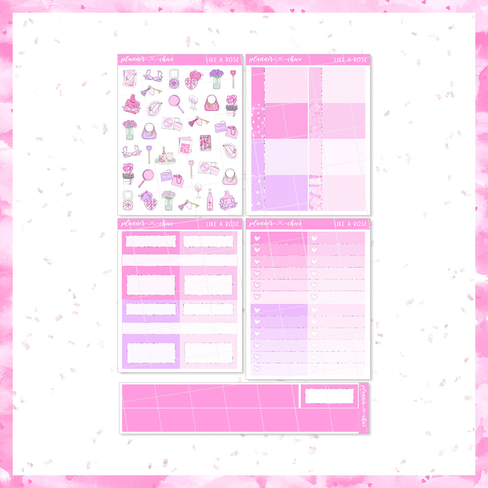 Like A Rose / add on – plannerchoco