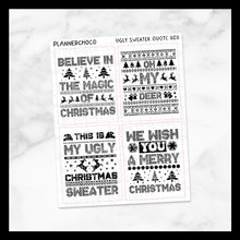 Load image into Gallery viewer, Ugly Sweater 2.0 / Quote Full Box / Foiled