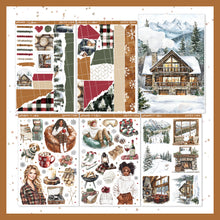 Load image into Gallery viewer, Winter Cabin / Journaling Kit