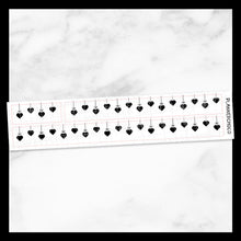 Load image into Gallery viewer, Heart / Dangle Washi / Foiled