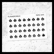 Load image into Gallery viewer, Maple / Date / Foiled