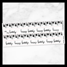 Load image into Gallery viewer, Birthday / Washi 2.0 / Foiled