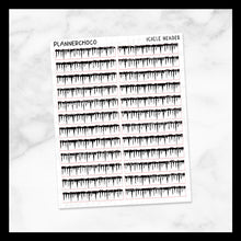 Load image into Gallery viewer, Icicle / Header / Foiled