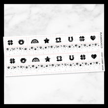 Load image into Gallery viewer, Lucky Charm / Mini Washi / Foiled