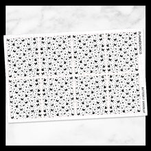 Load image into Gallery viewer, Butterfly / Confetti Underlay / Foiled