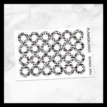 Load image into Gallery viewer, Damask / Hole Reinforcements / Foiled