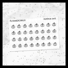 Load image into Gallery viewer, Pumpkin / Date 1.0 / Foiled