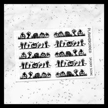 Load image into Gallery viewer, Spooky Pumpkin / Scene Divider / Foiled