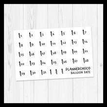 Load image into Gallery viewer, Candle / Date / Foiled