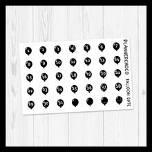 Load image into Gallery viewer, Balloon / Date / Foiled