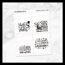 Load image into Gallery viewer, Winter / Quote Full Box 2.0 / Foiled