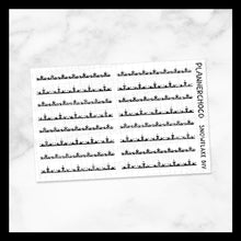 Load image into Gallery viewer, Snowflake / Half Divider / Foiled