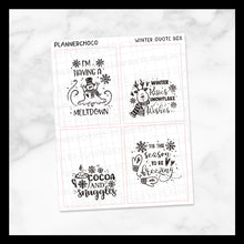 Load image into Gallery viewer, Winter / Quote Full Box 1.0 / Foiled