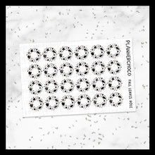 Load image into Gallery viewer, Fall Leaves / Hole Reinforcements / Foiled