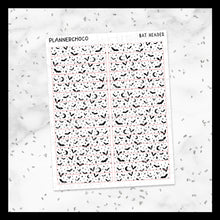 Load image into Gallery viewer, Bat / Confetti Header / Foiled