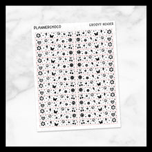 Load image into Gallery viewer, Groovy / Confetti Header / Foiled