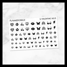 Load image into Gallery viewer, Groovy Valentine / Mini Deco / Foiled