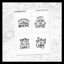 Load image into Gallery viewer, Coffee / Quote Full Box 1.0 / Foiled