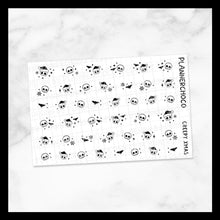 Load image into Gallery viewer, Creepy Xmas / Cluster Deco / Foiled