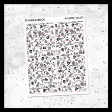 Load image into Gallery viewer, Skull Rose / Pattern Header / Foiled