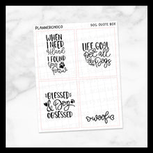 Load image into Gallery viewer, Dog / Quote Box 2.0 / Foiled