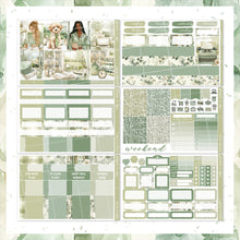 Load image into Gallery viewer, Green Planner / weekly kit