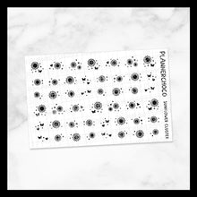 Load image into Gallery viewer, Sunflower / Cluster Deco / Foiled
